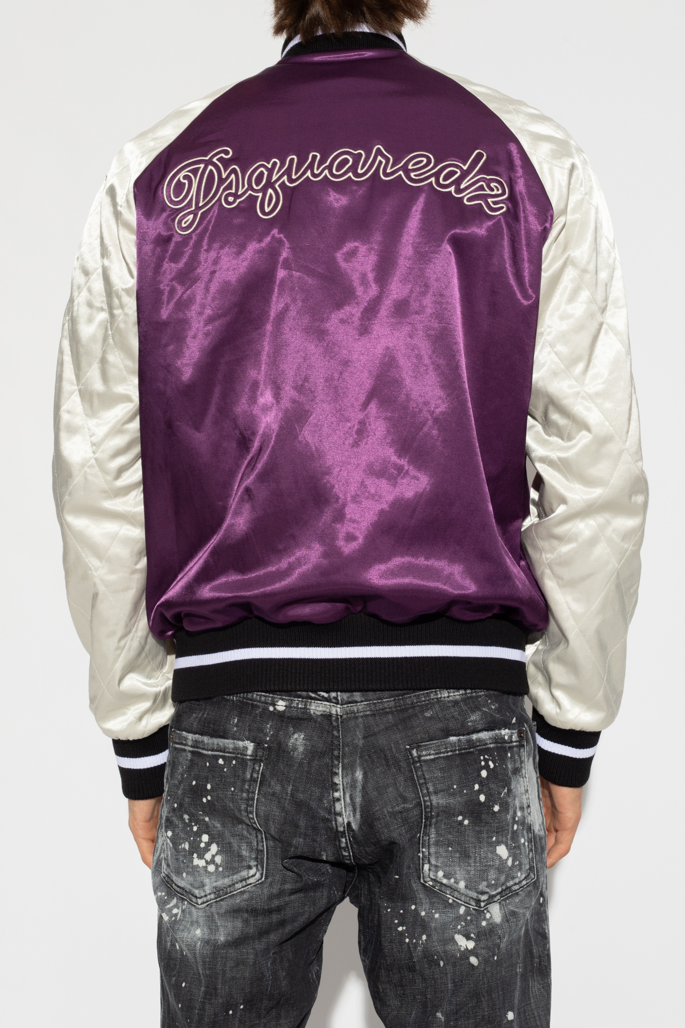 Dsquared2 hot sale bomber jacket